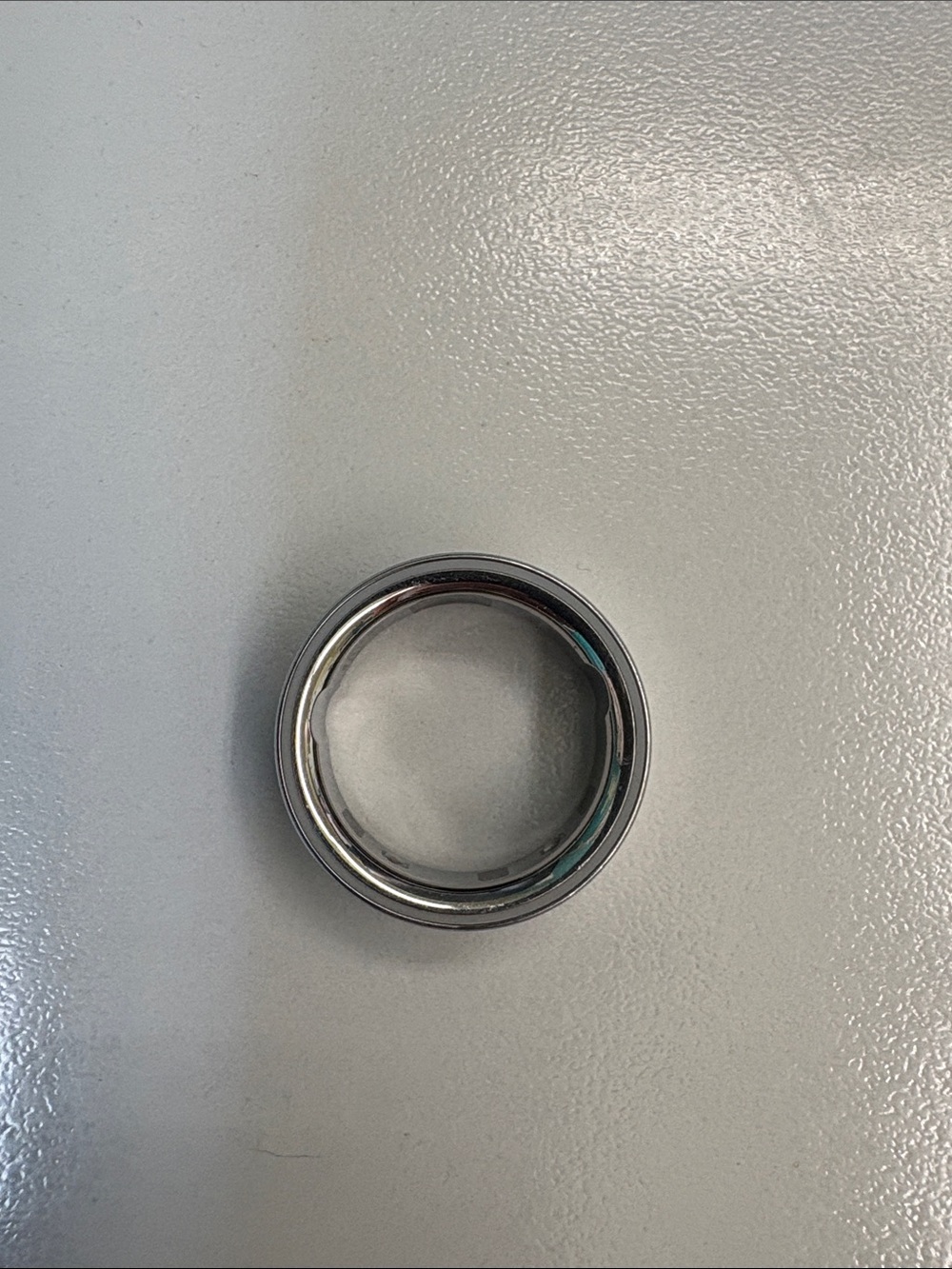 Oura Silver Polished Wide Band Ring